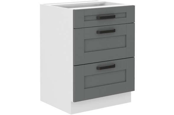 Szafka dolna 3 szuflady 60 D 3S PREMIUM BOX
